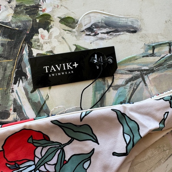 LAST PRICE ππ€TAVIK minimal coverage floral print swimming bottom π - Picture 7 of 8